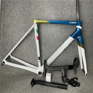 2023 C68 Carbon Road Bike Frame and handlebar size 45 5cm 48 5cm 51cm BB386 60 colors2883