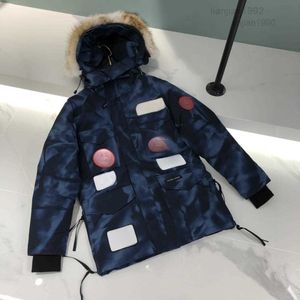 Manteau thermique en duvet du Canada, Parka de luxe, doudoune coupe-vent avec Alphabet brodé, vêtements de rue décontractés, 2023