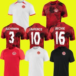 Maillots de soccer du Canada 2023 à domicile 22 23 24 équipe nationale DAVIES J.DAVID UGBO LARIN CAVALLINI MILLAR EUSTAQUIO maillot de football