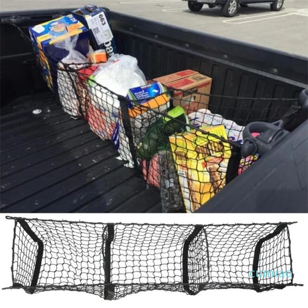 2023-voiture organisateur arrière camion sac de rangement filets à bagages crochet benne net pour Ford Atlas souper Duty Ranger accessoires