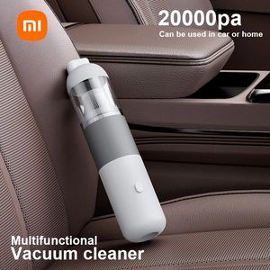 2023 aspirateur de voiture Portable Mini aspirateur à main Smart Home voiture double usage Mi sans fil 20000PA attrape-poussière