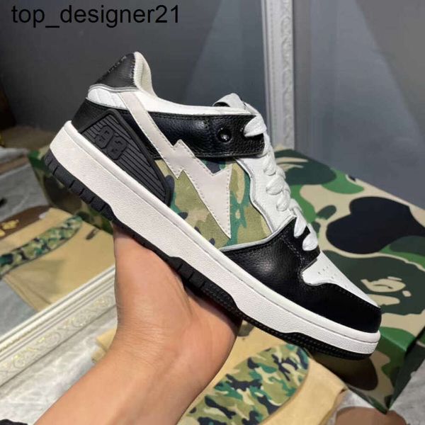 2023 Chaussures Casual Femmes Hommes Monkey Luxurys Designer Plate-forme Star Sk8 Sta Dames Femmes Hommes Sneaker Baskets Stars Ape hommes femmes chaussures