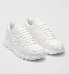 2023 zapatos de hombres casuales con estilos Prax 01 zapatillas de deporte reinilón de cuero cepillado malla blanca blanca top de lujo caminante caminando deportes al aire libre eu38-46