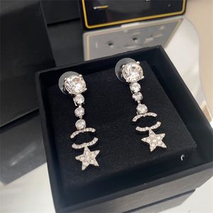 2023 CCity Oorknopjes Pearl Diamond Drop Gold Earring Ontwerper voor Vrouw Modemerk Niet Vervagen Zilveren Bruiloft vrouwen oorbellen 232244