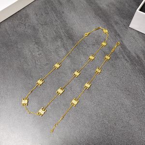 2023 CELI nouvelle mode luxe pendentif collier pour femmes de haute qualité Arc de Triomphe designer boucles d'oreilles bracelet bijoux jamais résistant à la décoloration hypoallergénique