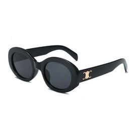 2023 Celins Celie Femmes Lunettes de soleil de designer pour homme Rétro Cat-Eye Ovale Polygone Lunettes de soleil Ins Shopping Voyage Fête Mode Vêtements Assortis