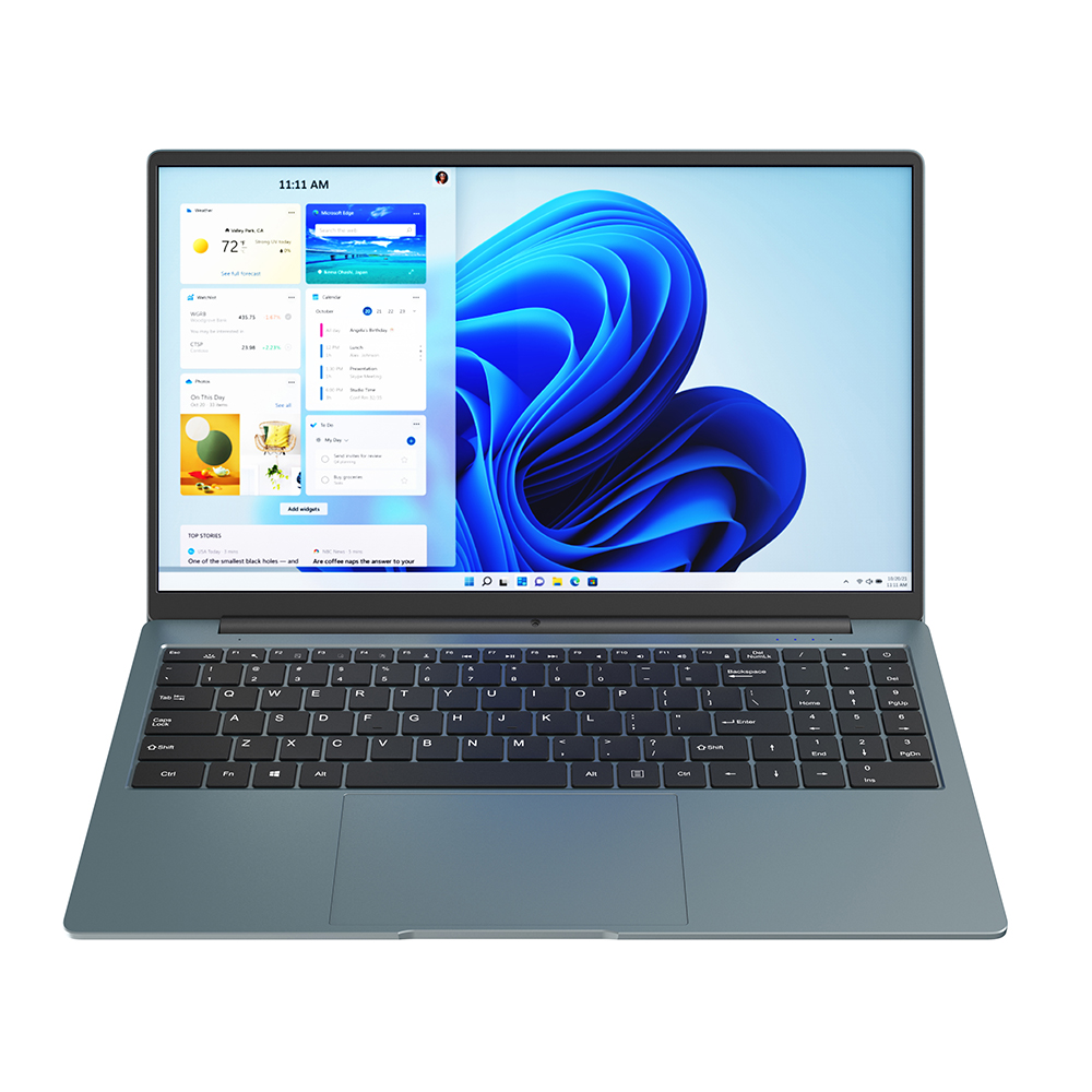 2023 Goedkoopste 15,6 inch Windows 11 Notebook Laptop 16GB RAM 1TB/512GB/256 GB SSD Fingerprint Unlock Gaming Computer