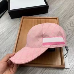 2023 Classic Brand Designers Baseball Chapeaux Hommes Femmes Luxe Nylon Ajusté Chapeau Triangle Mode Casual Sun Bucket Chapeau Lettre Casquettes Sunhat Bonnet Bonnet Rose