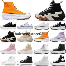 2023 Classic Canvas Shoes plataforma all Slam Jam chucks shoe Triple Black White High Low Hombres Mujeres Big Eyes Sport Sneakers B9