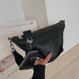 2023 Classic Chain Designer Triangle Bags Fashion Women Shoulder Bag Cross Handtas Wallet Real Leather Bag Cadeau