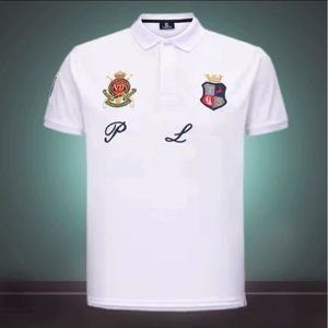 2023 Klassisches Baumwoll-Poloshirt für Herren und Damen, kurzärmeliges T-Shirt, europäischer und amerikanischer Sport, lässig, locker, bequem, atmungsaktiv