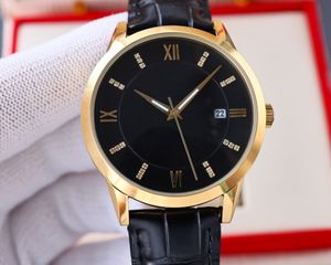 2023 Classic Men's Watch, montre automatique, apparence élégante et mince, design simple et généreux, interprétation parfaite de la montre d'hommes d'affaires Simple and Elegant