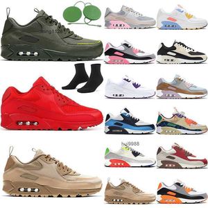 2023 Chaussures de course classiques Baskets athentiques Day of the Dead Surplus Noir Blanc Bacon Vert Rose Gris Hommes Femmes Baskets Chaussure d'extérieur