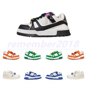 2023 Classic Trainer Maxi Chaussures Designer Sneakers Pour Hommes Femmes Plate-forme Boucle En Cuir Sneaker Conseil Chaussures De Mode Pain Chaussures Taille 35-45 R724