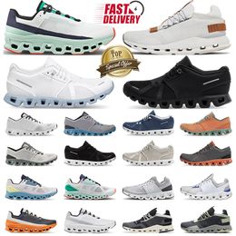 2024 Cloud informal zapatos diseñador para hombre nubes de zapatillas de zapatillas zapatillas federer entrenamiento cruzado entrenado zapato ceniza gris negro azules mujeres entrenadores deportivos