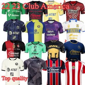 2023 Club America Voetbalshirts Sweatshirt 22/23 top Atlas FC NAUL Tigres Third Chivas Guadalajara 200th Xolos Tijuana Cruz Azul 106 Special UNAM LEON Camisas
