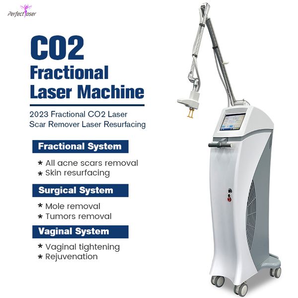 Machine Anti-rides au Laser fractionné 2023 CO2, resserrement Vaginal, élimination des cicatrices d'acné, équipement Anti-âge du visage