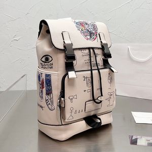 2023 Coac Track Casual Lederen Schoudertassen Heren Pack Designer Rugzak Computer Tassen Bakken Portemonnee Handtassen Met Riem Composiet Hoge Kwaliteit Tas Grootte 40x29cm