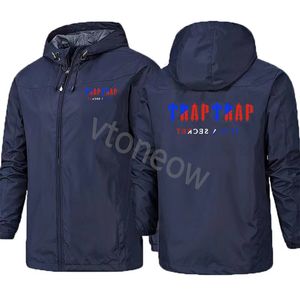 2023 abrigo chaqueta de hombre primavera con capucha a prueba de viento e impermeable casual rompevientos traje de equipo personalización