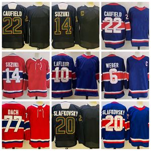 2023 Cole Caufield 20 Jur Slafkovsky Maillots 31 Carey Price 11 Brendan Gallagher 14 Nick Suzuki 17 Josh Anderson 77 Kirby Dach Maillot de hockey pour hommes