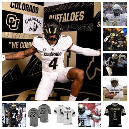 2023 Colorado Buffaloes voetbalshirt 16 Ryan Staub 23 Carter Stoutmire 51 Jesaja Jatta 22 Anthony Hankerson 85 Jacob Pagina 21 Shilo Sanders 28 Asaad Waseem