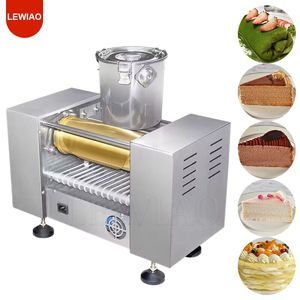 2023 Commerciële Automatische Mini Mille Crêpe Wrapper Cake Machine Mango Durian Duizend Laag Loempia Pannenkoek Maken Maker