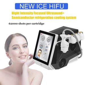 Machine de refroidissement ultramage HIFU pour la peau, pour éliminer les rides, écran tactile couleur de 15 pouces, équipement de spa utilisé