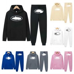 2023 Corteizs Sweats à capuche pour hommes Pull ras du cou Designer pour hommes Sweat à capuche Veste à glissière Bonbons Sweat à capuche décontracté à manches longues Lettre Style de mode