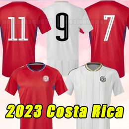 2023 Costa Rica voetbalshirt WK thuis 2023 2024 J.VARGAS DUARTE A.CONTRERA VENEGAS J.CAMPBELL G.TORRES F.CALVO voetbaluniformshirts 23 24