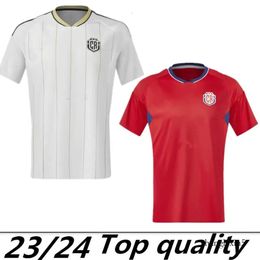 2023 Costa Rica Soccr Jrsys Men Kit National Tam Contreras Campbell Bennette Tejeda Venegas Ruiz Aguilera Salas 23 24 Camisa de fútbol 2024 Hom 77