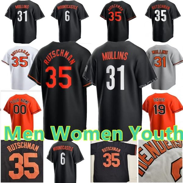 2023 Custom City Connect Gunnar Henderson Adley Rutschman Maillot de baseball Ryan Mountcastle Cedric Mullins Anthony Santander Cal Ripken Austin Hays Hommes Femmes Jeunes