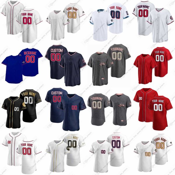 2023 Nacionales personalizados Juan Soto Camisetas de béisbol MacKenzie Josiah Gray Hobie Harris Hunter Harvey Chad Kuhl Erasmo Ramírez Mason Thompson Thaddeus Ward Williams