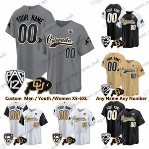 2023 Custom NCAA Colorado Buffaloes Baseball Football Jerseys conjointement 2 Shedeur Sanders 12 Travis Hunter 10 Xavier Weaver 3 Dylan Edwards 21 Shilo Sanders