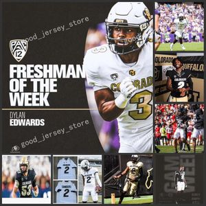 Maillot de football personnalisé NCAA Colorado Buffaloes Sav'ell Smalls Cormani McClain Travis Hunter Dylan Edwards Travis Jay Gant Demouy Kennedy Shedeur Sanders 2023