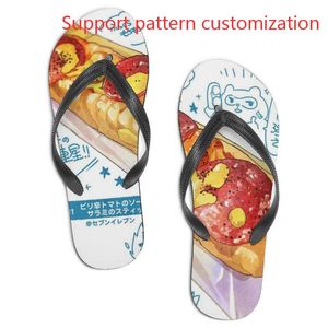 2023 Aangepaste schoenen Ondersteuningspatroonaanpassing slippers slippers sandalen heren dames sporttrainers