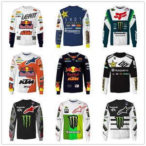 2023 Cycling Suite Mountain Bike Speed Reduction Suite Top voor heren lange mouwen Zomer off-road racepak Zon Protection