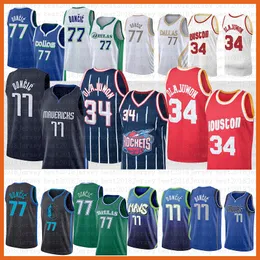 NBA_ Basketball Jerseys 75th Custom Mens Womens Houston''Rockets''16 Usman  Garuba 0 Jalen Green 25 Garrison Mathews 17 Dennis Schroder 2 David''nba''print  