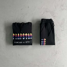 2023 Decode 2.0 - Survêtements Rainbow Trapstar Lettre de haute qualité brodée Survêtements pour hommes Jogging Casual Wear Fried fsshion