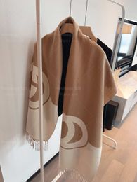 2023 Design Cashmere Deken Women Sjang Warm Pashmina Shawl Winter Wraps Sjal grote mode Fashion Travel Poncho Echarpe