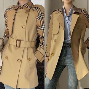 Trench-Coat Long classique pour femme, coupe-vent imperméable, Style anglais britannique, vêtements d'automne et d'hiver, wuliu7, 2023