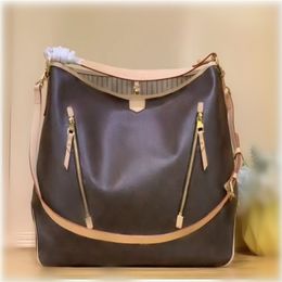 2023 Designer tas modezakken schouder dames handtas ontwerper merk messenger tas portemonnee crossbody dames de draagtas hoogwaardige lederen hardwaregrootte: 58-32-21 cm