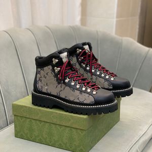 2023 Designer laarzen herfst winter luxe dames mode printing multi-stijl lederen schoenen hot platform vrouw enkel boot decoratief 38-45