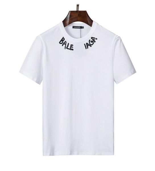 2023 Designer Marque Tees T-shirts Top Qualité Pur Coton À Manches Courtes Chemise Simple Lettre Imprimé D'été Casual Hommes Vêtements Taille S-XXXXXL