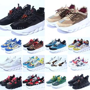 2023 Designer Casual Chaussures Top Qualité Chain Reaction Wild Jewels Chain Link Trainer Chaussures Baskets EUR 36-47