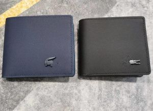 2023 Designer Crocodile Small Wallet 2 Couleur Haut-Fen Portefeuille de crédit pour carte de crédit Portefeuille portefeuille Femelle Portefeuille avec boîte