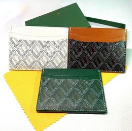 2023 Designer Design Fashion Card Bag Zero Wallet Clip pour carte pour hommes et femmes Sac pour cartes pour femmes Porte-monnaie Toile Cuir Cuir souple Mini portefeuille