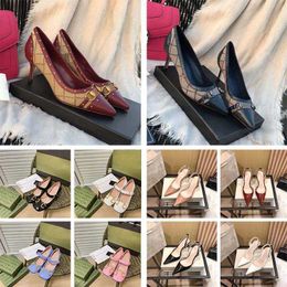 2023 Designer Fashion New High Heels Chaussures pour femmes augmentées de 7 cm pour montrer le tempérament luxueux et aristocratique conçu pour les femmes