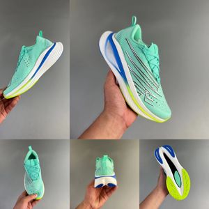 2023 Diseñador FuelCell RC Elite v2 Zapatillas bajas para correr Mujeres para hombre Entrenadores deportivos Verde Joggig Zapatillas de deporte Size36-46