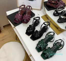 2023 Designer Schoenen Met Hoge Hakken Mode Metalen 11 Sandalen 1 Temperament Bruiloft Banket Partij Vrouwen Schoenen 35-43