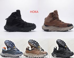 2023 Designer Hoka Vibram Loopschoenen Heren Trainers Triple Wit Schokabsorberende Road Outdoor Sneakers Klimmen Runner Trainers Wandelen Joggen